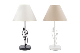 DKD Home Decor Lámpara de Sobremesa de Metal en Surtido de Colores