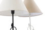DKD Home Decor Lámpara de Sobremesa de Metal en Surtido de Colores