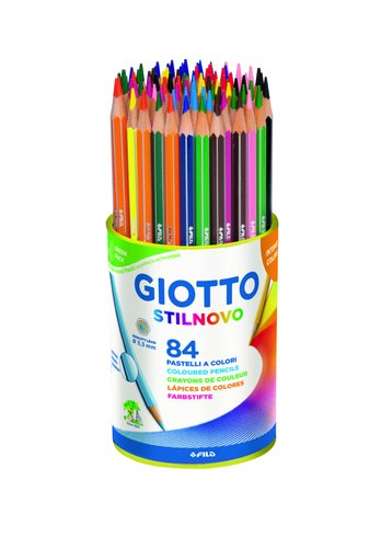 Lapices De Colores Giotto Stilnovo Bote De 84 (7 Colores) Lapices De Colores Giotto Stilnovo Bote De 84 (7 Colores)