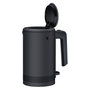 WMF KÜCHENminis 0413140071 Wasserkocher 0,8 L, 1800 W, Negro, Acero Inoxidable