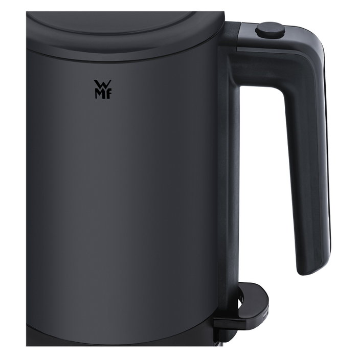 WMF KÜCHENminis 0413140071 Wasserkocher 0,8 L, 1800 W, Negro, Acero Inoxidable