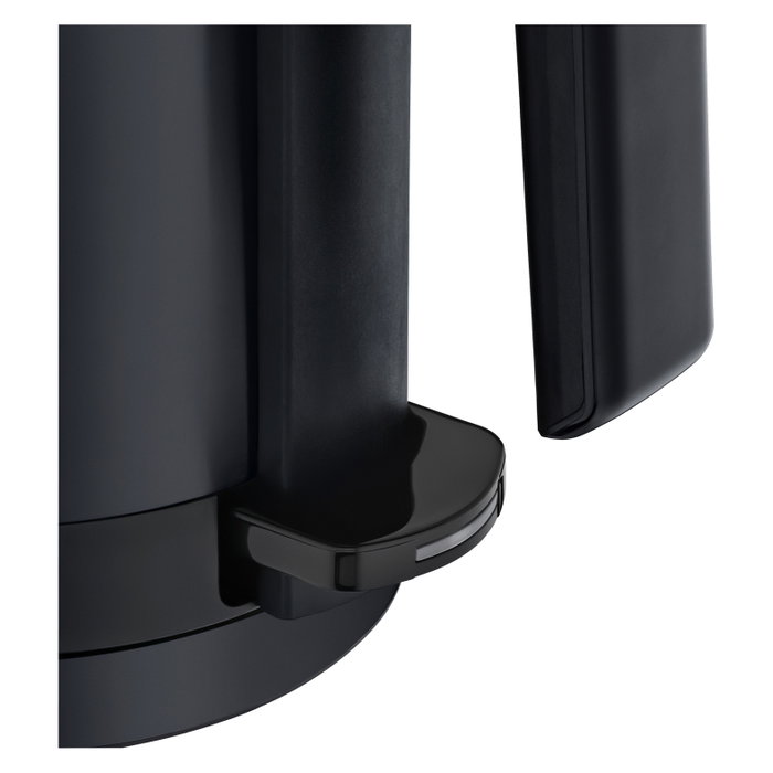 WMF KÜCHENminis 0413140071 Wasserkocher 0,8 L, 1800 W, Negro, Acero Inoxidable