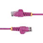 Cable USB Startech N6PAT100CMPKS Rosa 1 m