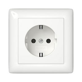 GIRA 444003 Enchufe Schuko Blanco 1 Modulo 250V 16A 32mm