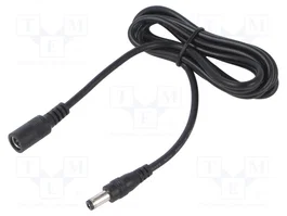POS Cable de alimentación CC DC 5,5/2,5 de 2m