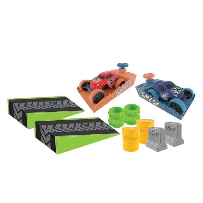 Bizak Exost Smash N Go Pack Coches de Pelea de Alta Velocidad sin Pilas con 3 Modos de Juego Bizak Exost Smash N Go Pack Coches de Pelea de Alta Velocidad sin Pilas con 3 Modos de Juego