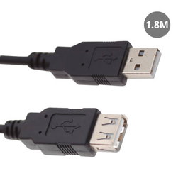 GSC Evolution Cable USB macho a USB hembra 2.0 - 1.8M