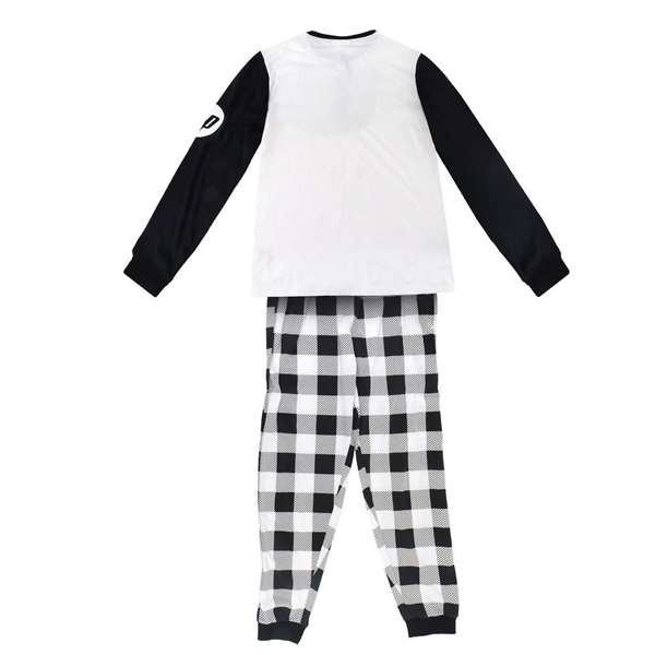 Cerdá Pijama Largo Single Jersey Real Madrid M Adulto Blanco