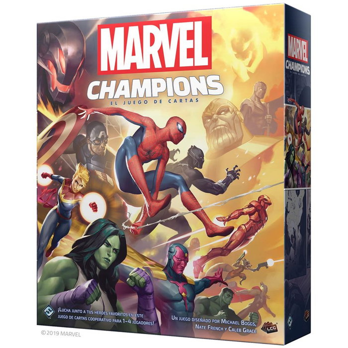 Fantasy Flight Games Marvel Champions: El juego de cartas - Juego de mesa cooperativo LCG de superhéroes para 1-4 jugadores - Edición en español Fantasy Flight Games Marvel Champions: El juego de cartas - Juego de mesa cooperativo LCG de superhéroes para 1-4 jugadores - Edición en español