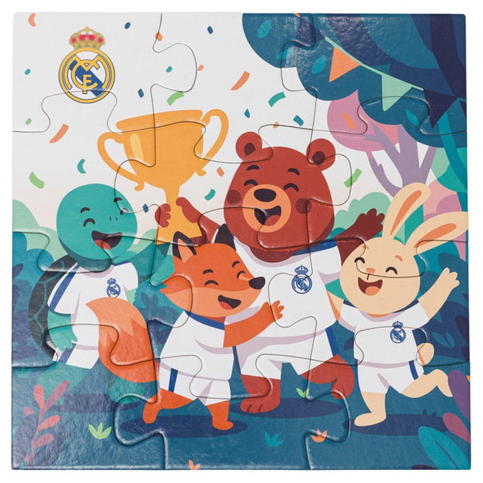 MINILAND Puzzle Real Madrid 12pzs MINILAND Puzzle Real Madrid 12pzs