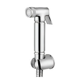 Verhal Conjunto Sanitario Latón Acero Inoxidable Flexo 1,2M Soporte Zinc Acabado Inox