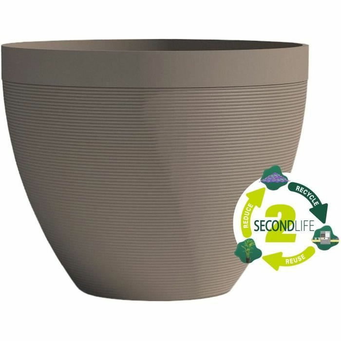 Garden Id Maceta Green Care Impact Taupe 30 x 26 cm Garden Id Maceta Green Care Impact Taupe 30 x 26 cm