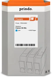 Prindo Cartucho de tinta cian PRICGI56C Classic