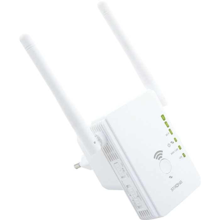 Strong REPEATER300V2 Repetidor de red 300 Mbit/s Blanco
