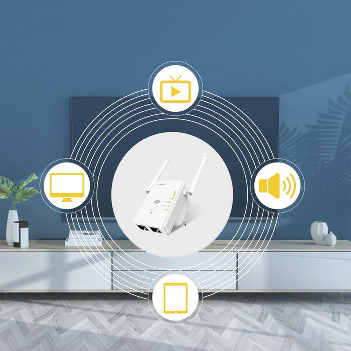 Strong REPEATER300V2 Repetidor de red 300 Mbit/s Blanco