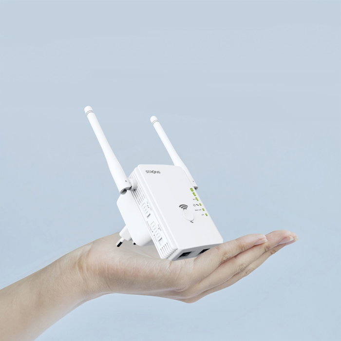 Strong REPEATER300V2 Repetidor de red 300 Mbit/s Blanco