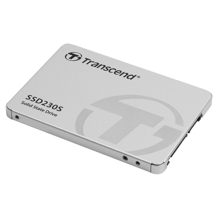 Transcend SSD230S SSD 256GB 3D NAND 2.5 Pulgadas SATA III 6Gb/s Aluminio, Lectura 530 MB/s Escritura 400 MB/s, Para PC/Portátil