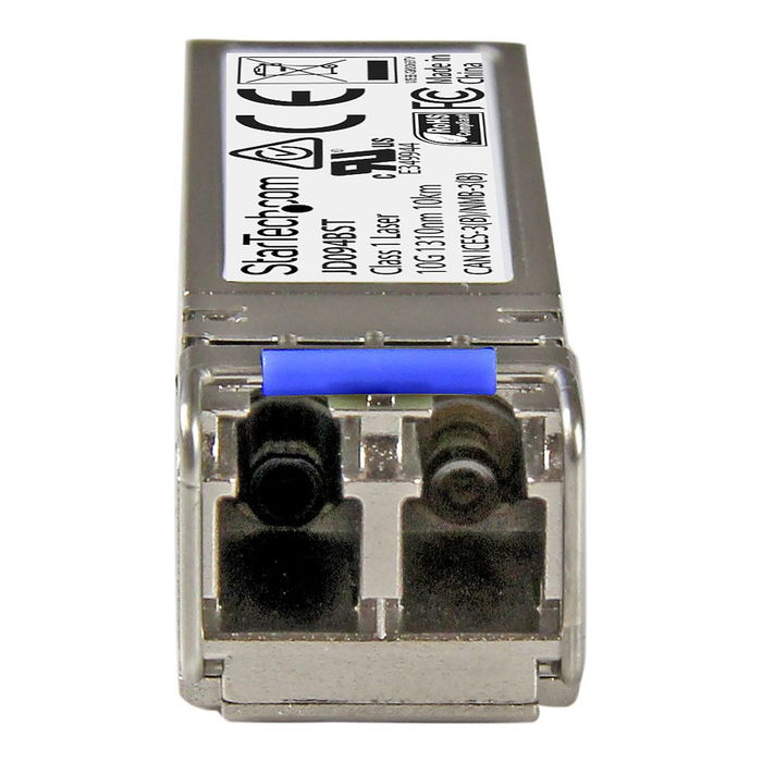 StarTech Módulo Transceptor SFP+ HP JD094B Compatible - 10GBASE-LR, 10 Gigabit Fibra Monomodo, 10km, LC, 1310nm, DDM