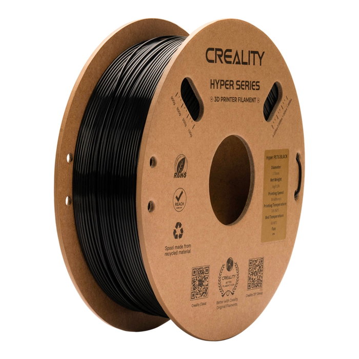 Creality Filament Hyper PETG 1,75 mm 1kg negro Creality Filament Hyper PETG 1,75 mm 1kg negro