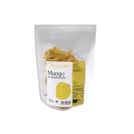 OLEANDER Mango Deshidratado Bio, Sin Gluten, Vegan, Bolsa 125 g