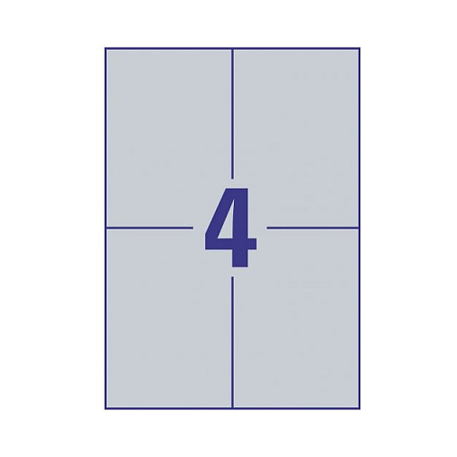 AVERY Zweckform Etiquetas de identificación 105,0 x 148,0 mm