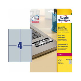AVERY Zweckform Etiquetas de identificación 105,0 x 148,0 mm