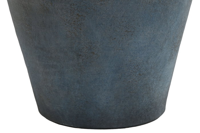 DKD Home Decor Jarrón de Terracota Envejecido Gris y Azul 33x33x69 cm DKD Home Decor Jarrón de Terracota Envejecido Gris y Azul 33x33x69 cm