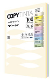 Papel De Color A4 Colore 80 80G 100H Surtido Pastel