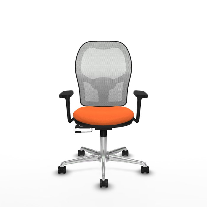 PIQUERAS Y CRESPO Silla de oficina Jorquera Naranja y Blanco PIQUERAS Y CRESPO Silla de oficina Jorquera Naranja y Blanco