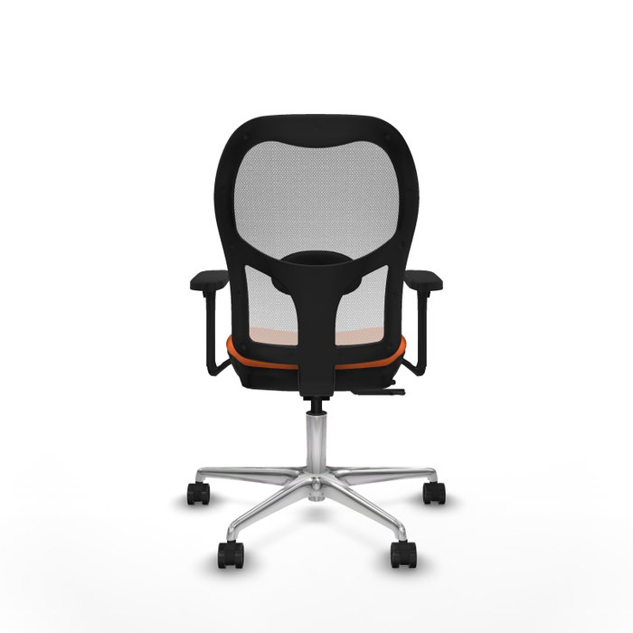 PIQUERAS Y CRESPO Silla de oficina Jorquera Naranja y Blanco PIQUERAS Y CRESPO Silla de oficina Jorquera Naranja y Blanco