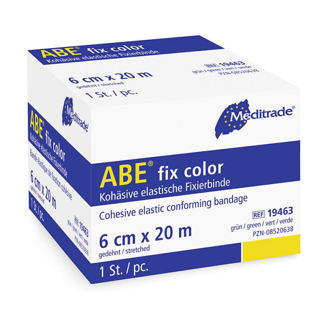 Meditrade® ABE® Fix Color Venda de fijación 6 cm x 20 m Meditrade® ABE® Fix Color Venda de fijación 6 cm x 20 m