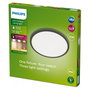 Philips Plafón LED SuperSlim 15W Negro