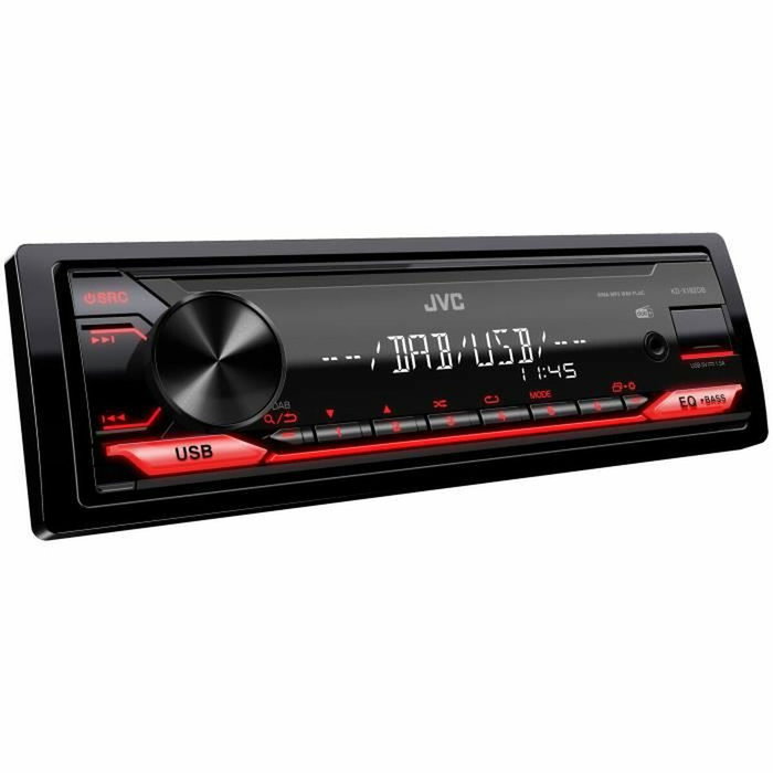 JVC KD-X182DB Autorradio de coche USB DAB+ 4x50W MOSFET Negro JVC KD-X182DB Autorradio de coche USB DAB+ 4x50W MOSFET Negro