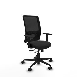 PIQUERAS Y CRESPO Silla de oficina Zulema Negro