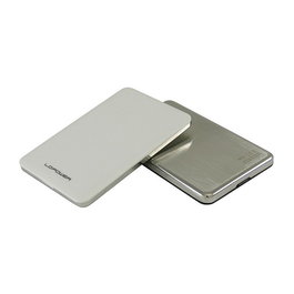 LC-Power LC-25U3-7W Adaptador Carcasa Externa USB 3.0 5 Gbit/s SATA para Disco Duro SSD 2.5" 7mm, Color Blanco Aluminio