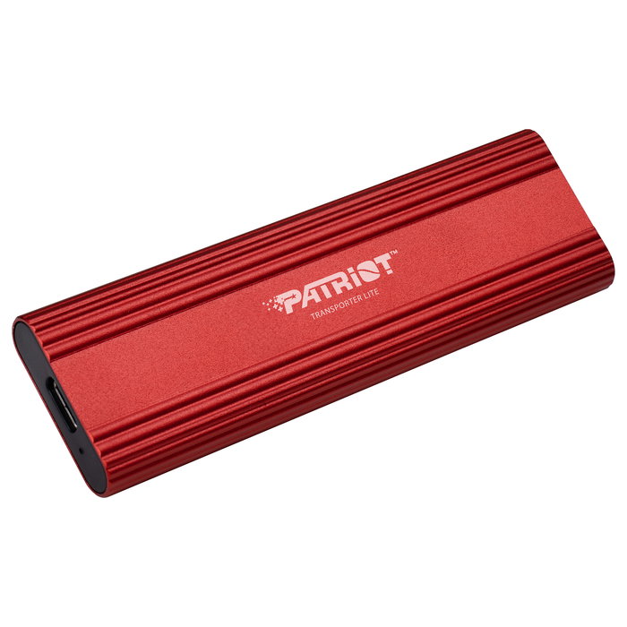 Patriot Transporter Lite 2TB - SSD Externo USB-C 3.2 Gen 2, Velocidad 1000 MB/s, Color Rojo Patriot Transporter Lite 2TB - SSD Externo USB-C 3.2 Gen 2, Velocidad 1000 MB/s, Color Rojo