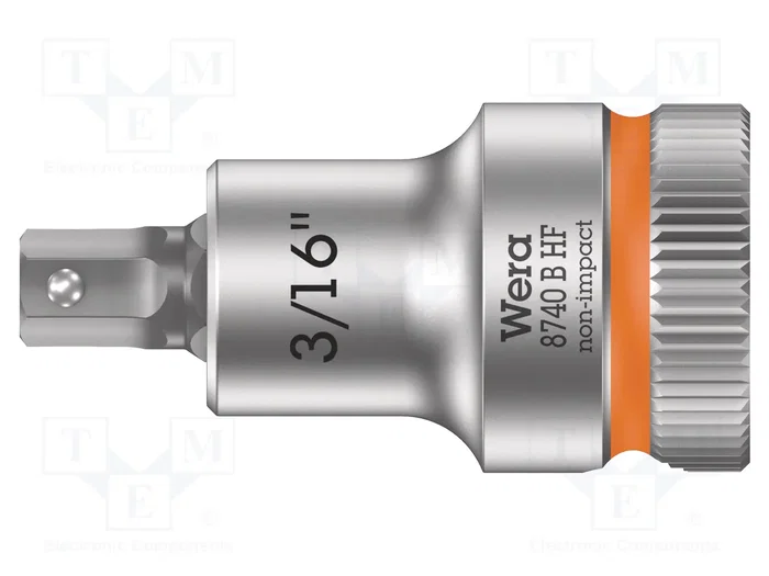 WERA Vaso Allen-bit Hex-Plus HEX 3/16 de 3/8 pulgada WERA Vaso Allen-bit Hex-Plus HEX 3/16 de 3/8 pulgada