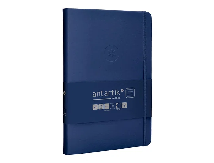 Antartik Cuaderno Antartik Notes Tapa Dura A5 Hojas Rayas Azul Marino 100 Hojas 80 gr FSC