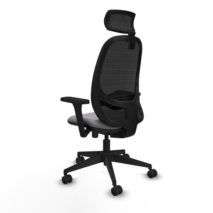 PIQUERAS Y CRESPO Silla de oficina Cilanco con mecanismo Sincro, Gris y Negro PIQUERAS Y CRESPO Silla de oficina Cilanco con mecanismo Sincro, Gris y Negro