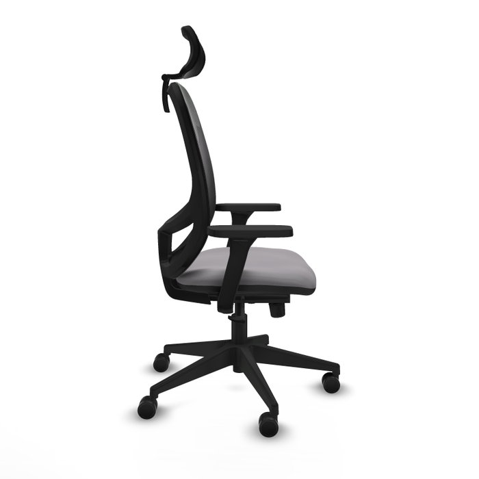 PIQUERAS Y CRESPO Silla de oficina Cilanco con mecanismo Sincro, Gris y Negro PIQUERAS Y CRESPO Silla de oficina Cilanco con mecanismo Sincro, Gris y Negro