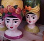 DKD Home Decor Macetero de Cerámica Pequeño Surtido de Frutas Multicolor