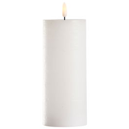 Day Vela Led 3D Luz Blanca Cálida con Temporizador Diámetro 7.5 cm Altura 15 cm