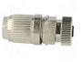 HARTING Conector M12 hembra 5 pines recto IP67 63V
