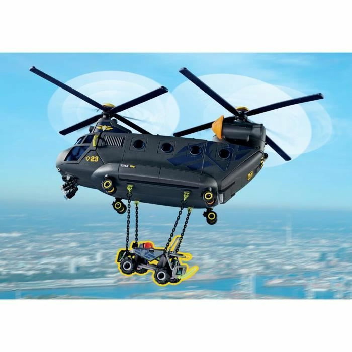 Playmobil Helicóptero de Transporte de Fuerzas Especiales 71149