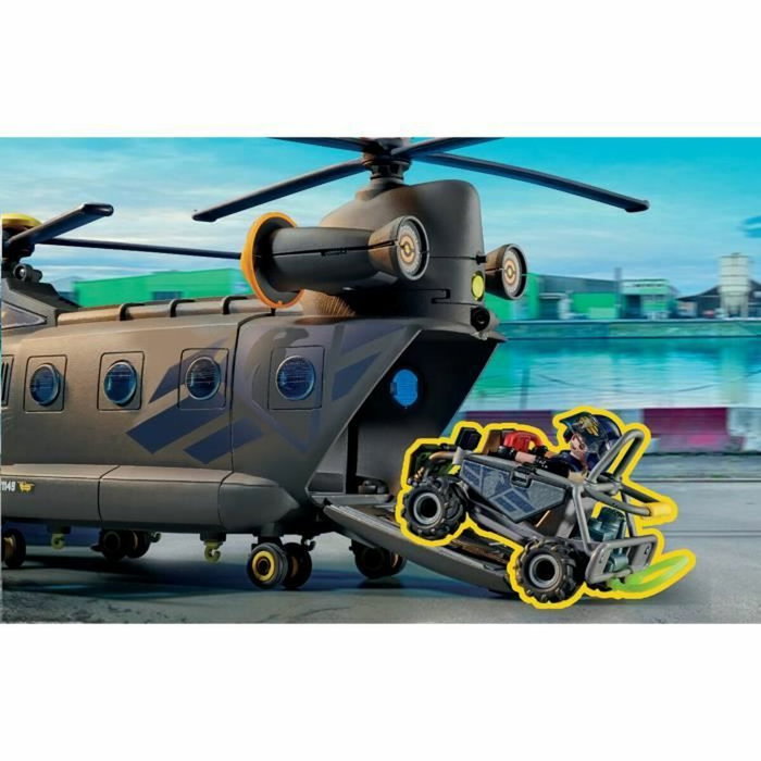 Playmobil Helicóptero de Transporte de Fuerzas Especiales 71149