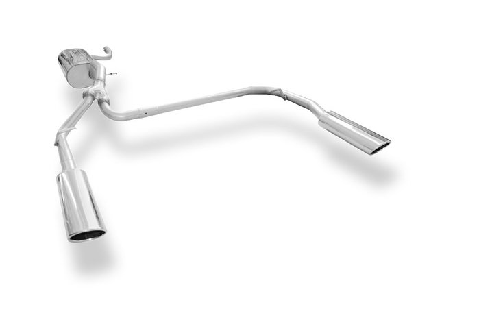Fox Silenciador trasero para Ford Focus III Turnier/Kombi Ecoboost 1,0l