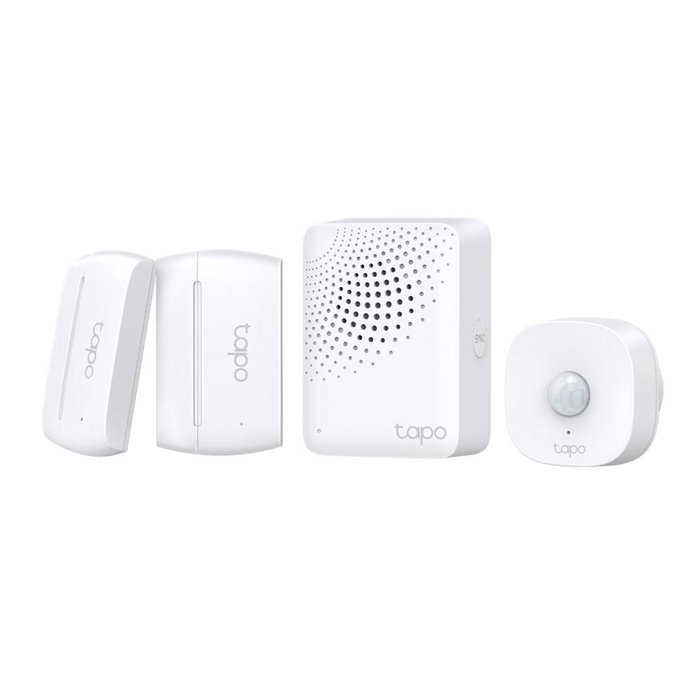 TP-Link Kit de Seguridad Inteligente para el Hogar Tapo T30 con Hub H100, Sensor de Movimiento T110 y Sensores de Contacto T100 - Detección en Tiempo Real, Instalación Fácil TP-Link Kit de Seguridad Inteligente para el Hogar Tapo T30 con Hub H100, Sensor de Movimiento T110 y Sensores de Contacto T100 - Detección en Tiempo Real, Instalación Fácil