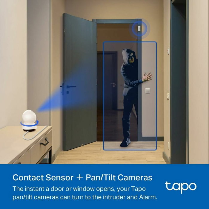 TP-Link Tapo T30 KIT Sensores de Movimiento y Contacto Blanco TP-Link Tapo T30 KIT Sensores de Movimiento y Contacto Blanco