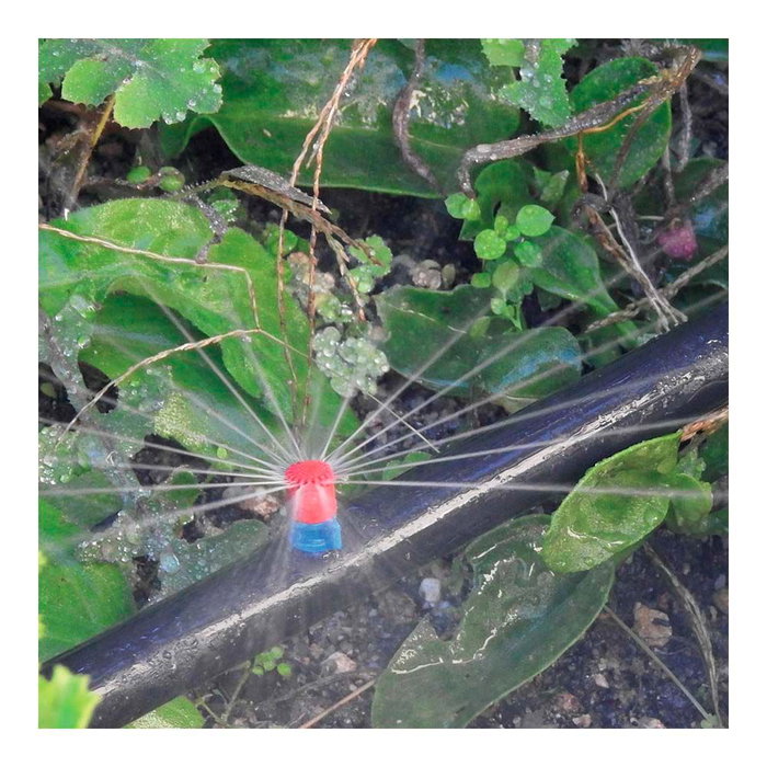 Blue Bird Maxi Jet Arco Riego 360°, 10 Uds, Caudal 52 l/h, 1,8-2,9 m, Microaspersión, Polipropileno, Anti UV