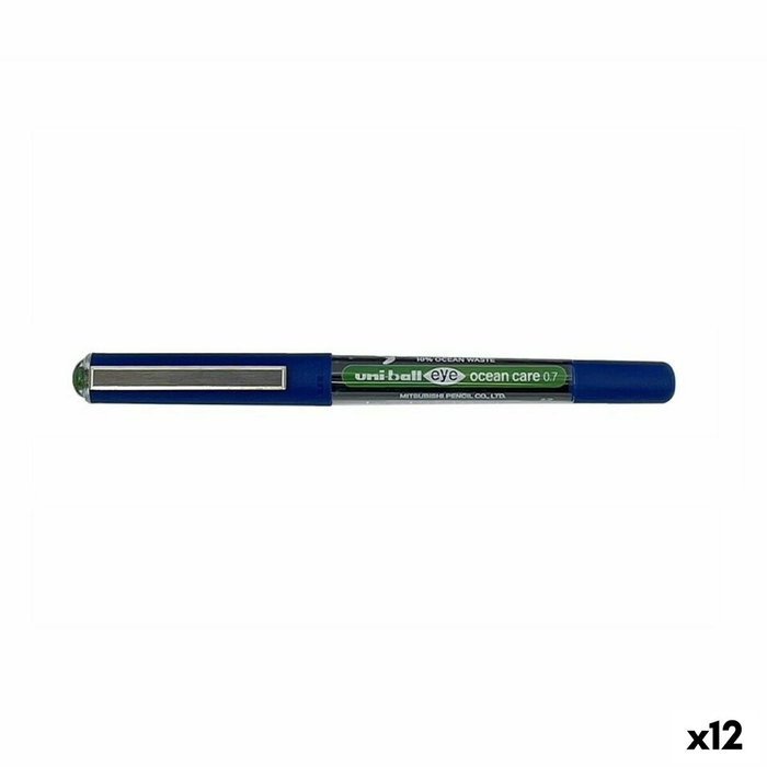 Uni-Ball UB-157ROP Rollerball Eye Verde (Set de 12)